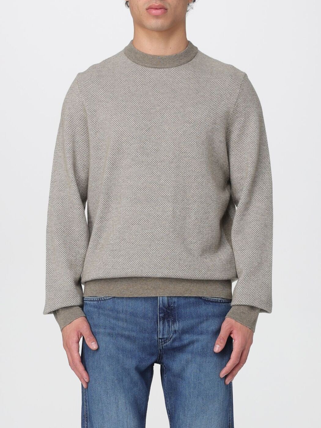 ボス BOSS セーター ニットウェア メンズ ブラウン Knitwear 50549986 関税 送料無料 2025AW gi