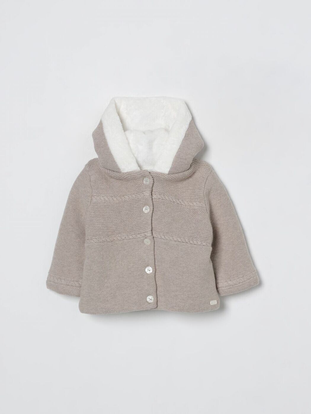 タルティーヌエショコラ TARTINE ET CHOCOLAT 厚地の外套 ベビーユニセックス ベージュ Coats CB40000 関税 貨物輸送無料 2025AW gi