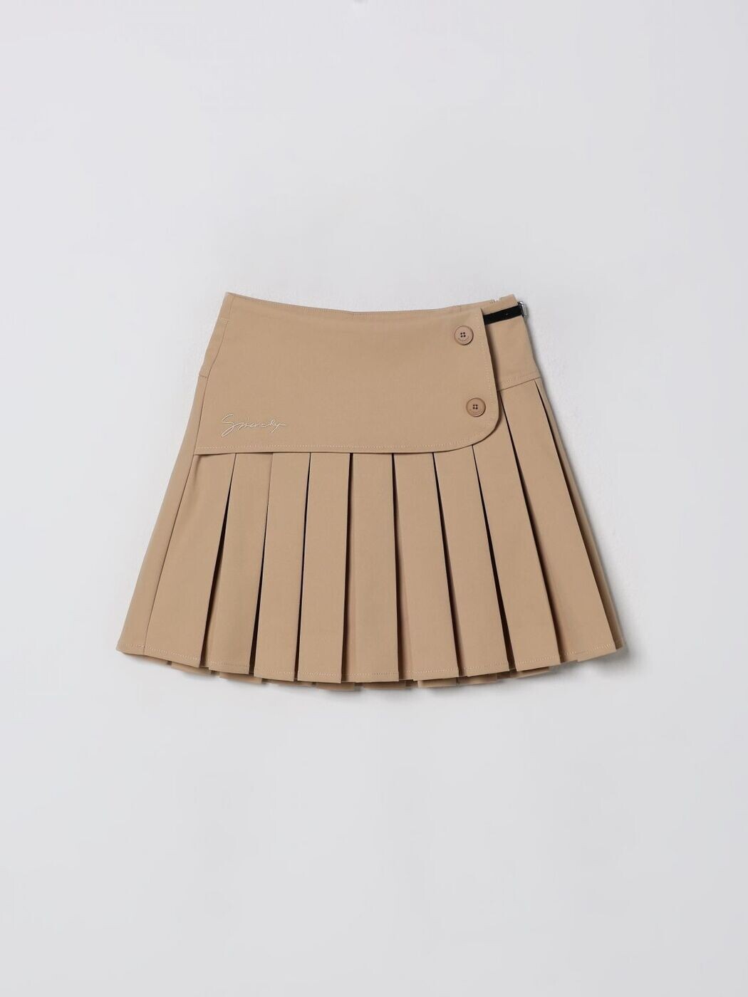 ジバンシィ GIVENCHY ミニ御徒面子 スコート ガールズ ベージュ Mini-skirts H30972 関税 貨物輸送無料 2025AW gi