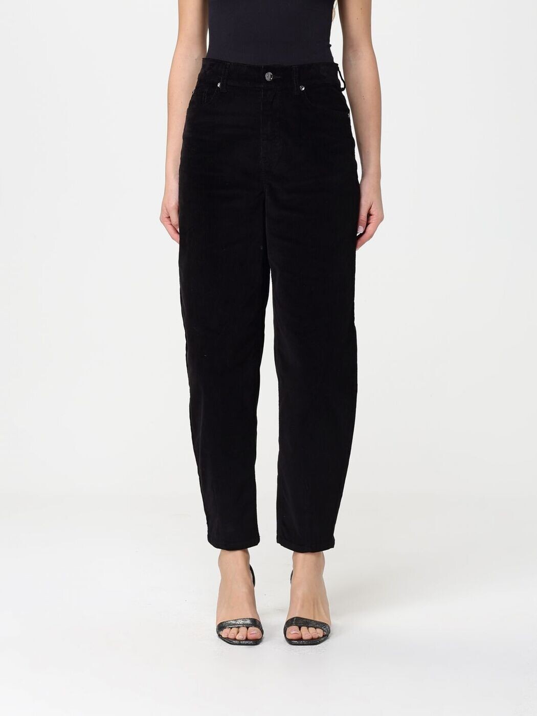 リュー ジョー LIU JO ズボン パンツ レディース ブラック Trousers MF5332T195A Black 関税 送料無料 2025AW gi|BRANDSHOP「il Tesoro」
