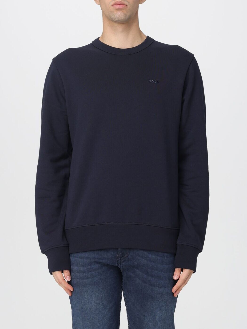 主任者 BOSS トレーナー 調教師 メンズ 青色 Sweatshirts 50546387 関税 貨物輸送無料 2025AW gi