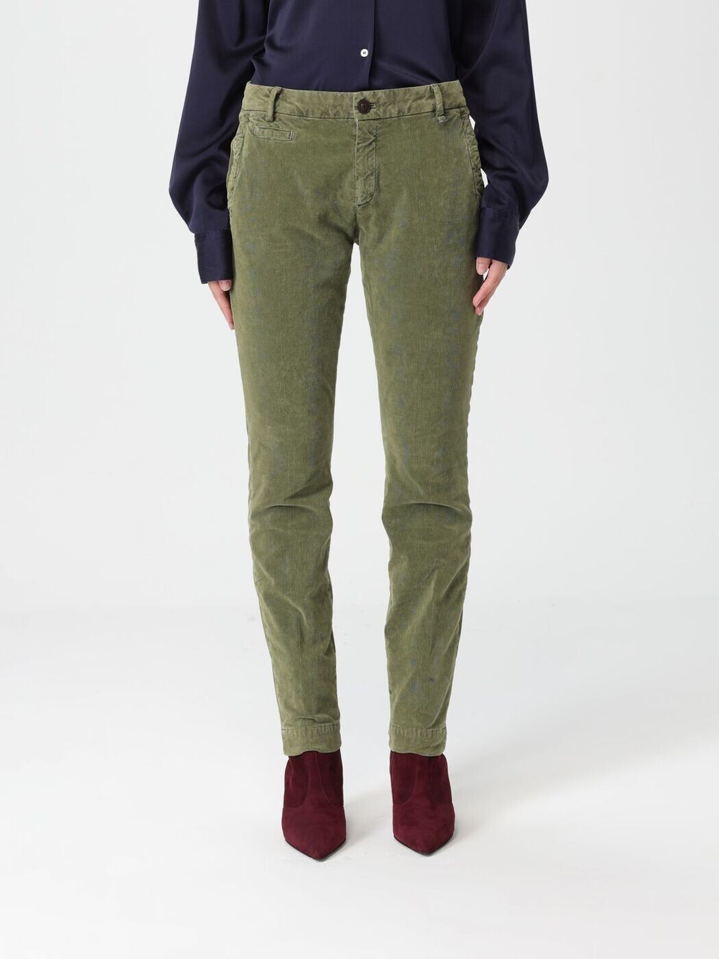 メイソンズ MASON'S ズボン パンツ レディース グリーン Trousers 4PNT1A1362BVBE151M441 Green 関税 送料無料 2025AW gi|BRANDSHOP「il Tesoro」