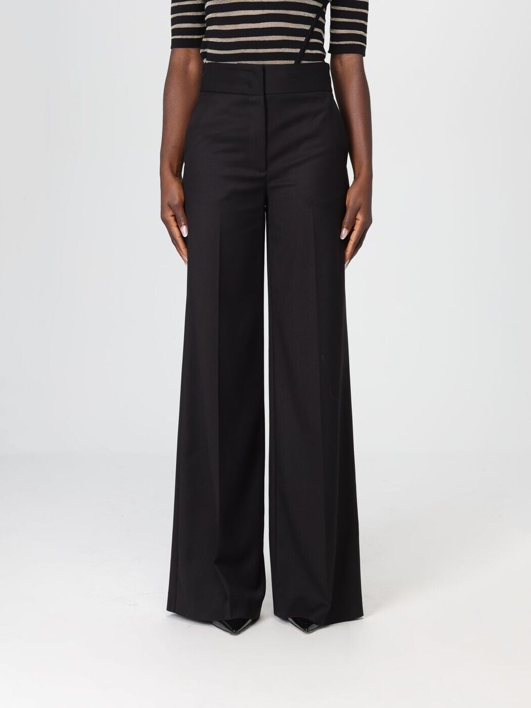シモーナ コルセリーニ SIMONA CORSELLINI ズボン パンツ レディース ブラック Trousers A25CPPA00201 Black 関税 送料無料 2025AW gi|BRANDSHOP「il Tesoro」