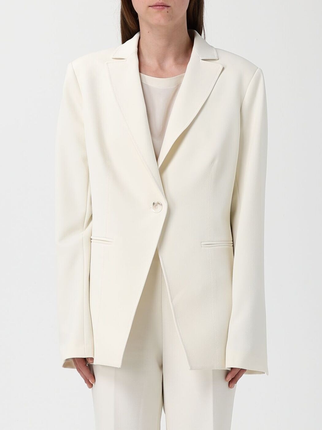 ピンコ PINKO スーツジャケット スーツ ジャケット レディース ホワイト Suit Jackets 105687A2QV White 関税 送料無料 2025AW gi｜BRANDSHOP「il Tesoro」