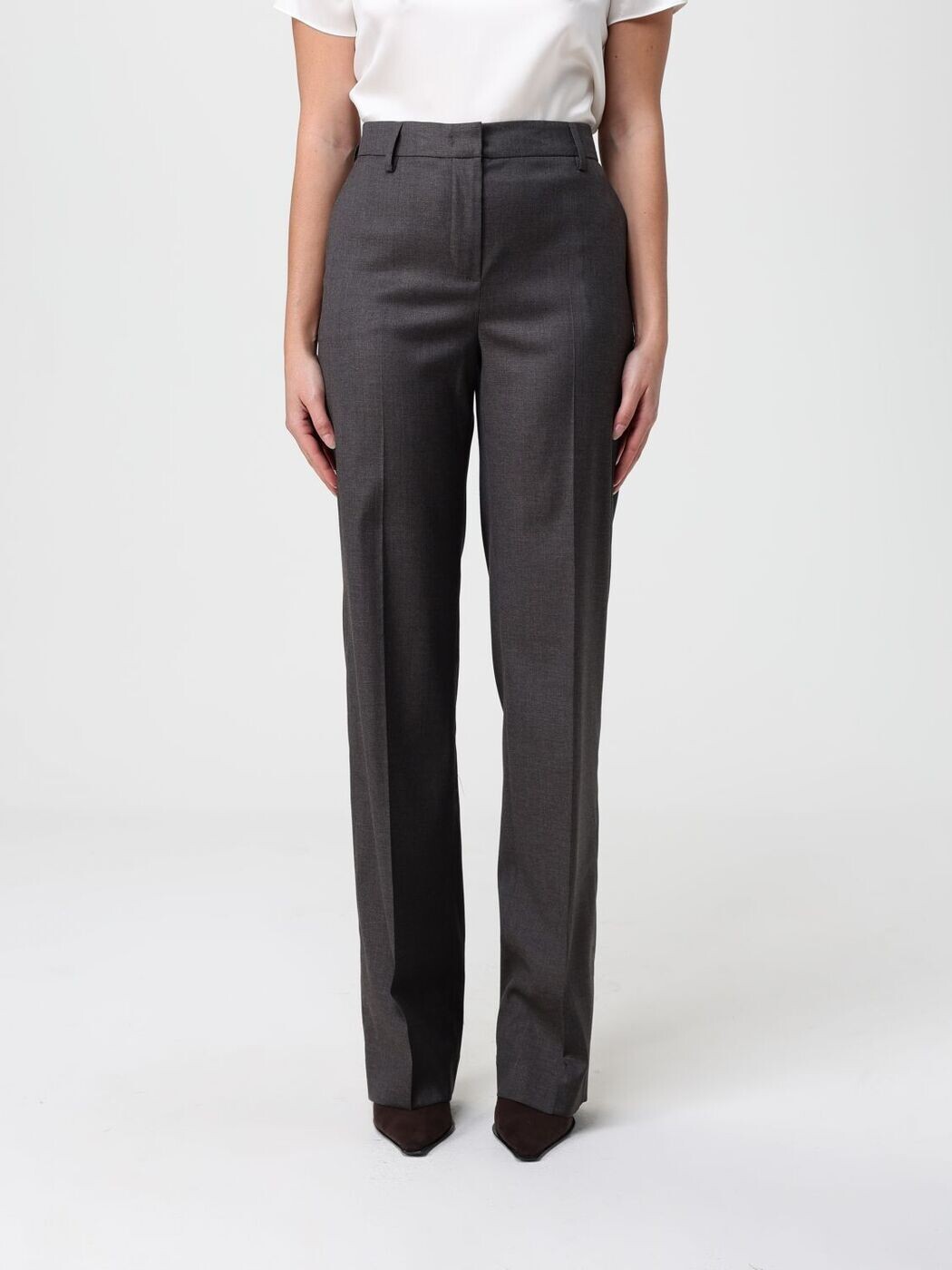 ピーティーゼロウーノ PT01 ズボン パンツ レディース ブラウン Trousers CDVSMBZ00STDMA25 Brown 関税 送料無料 2025AW gi|BRANDSHOP「il Tesoro」