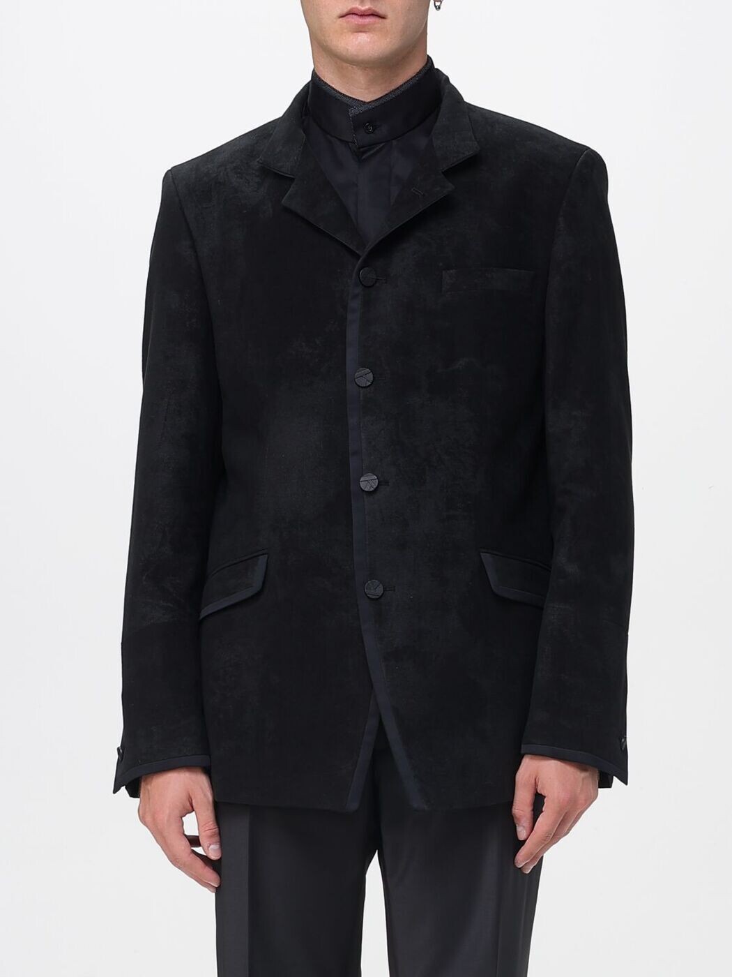 カール ラガーフェルド KARL LAGERFELD ジャケット メンズ ブラック Jackets 155220554023 Black 関税 送料無料 2025AW gi|BRANDSHOP「il Tesoro」
