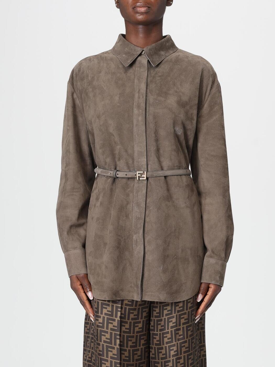 フェンディ FENDI プルオーバー レディース 赤銅色 Shirts FPT668AVRG 関税 貨物輸送無料 2025AW gi