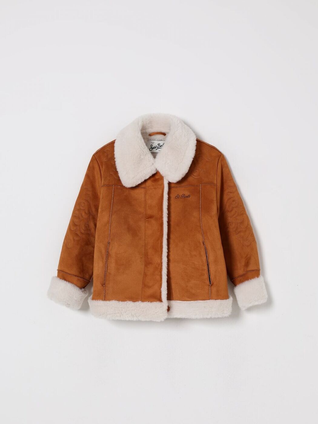 エムシーツーセイントバース MC2 SAINT BARTH 厚地の外套 ボーイズ 赤銅色 Coats LOA003 関税 貨物輸送無料 2025AW gi