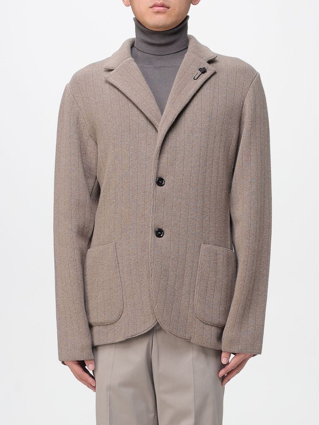 ラルディーニ LARDINI ジャケット メンズ ベージュ Jackets CNCLJM56AA65004 Beige 関税 送料無料 2025AW gi|BRANDSHOP「il Tesoro」