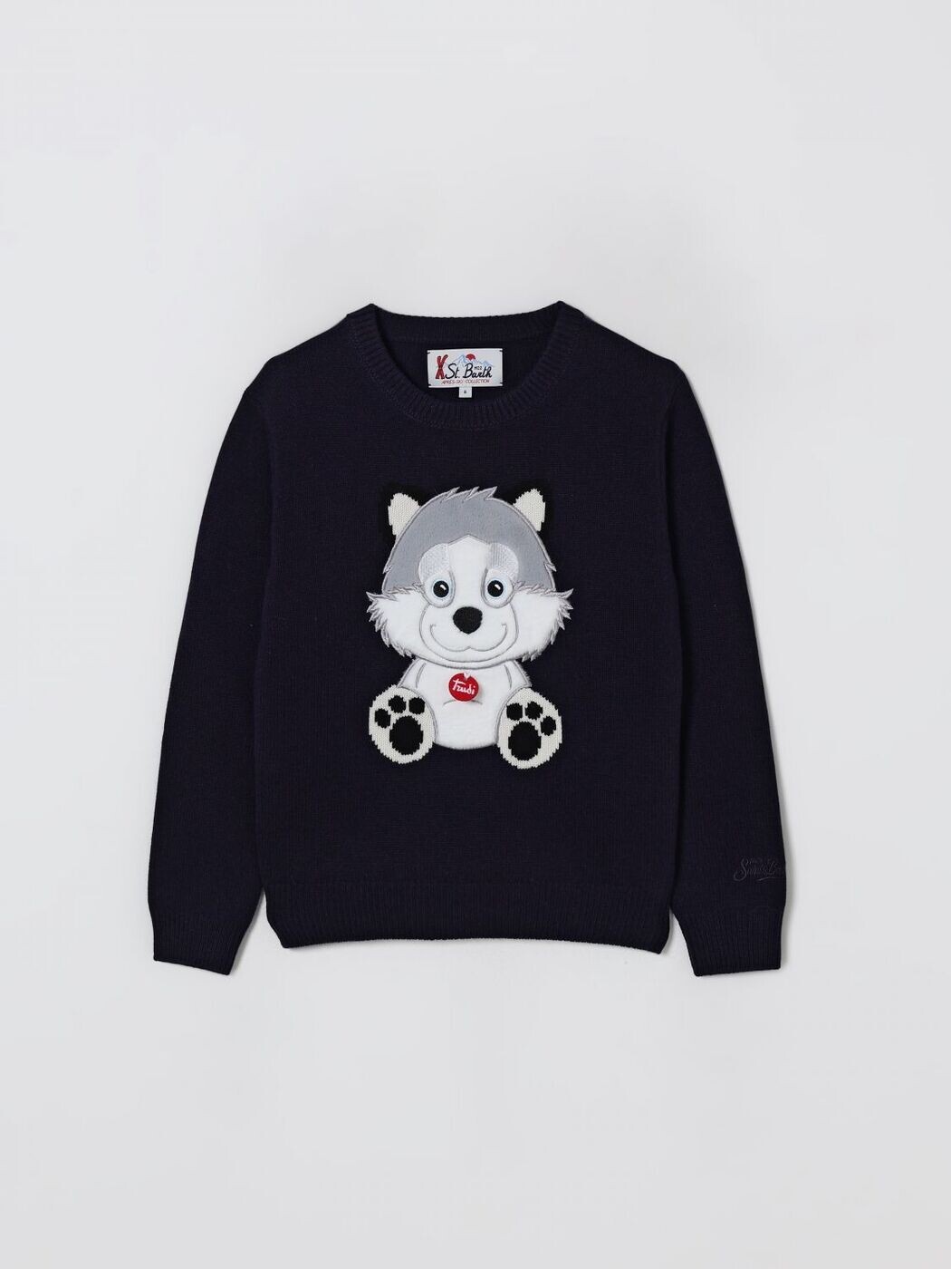エムシーツーセイントバース MC2 SAINT BARTH クルーネックジャンパー 編み物御召しもの ボーイズ マルチ色つや Crew neck jumpers DOU0001 関税 貨物輸送無料 2025AW gi