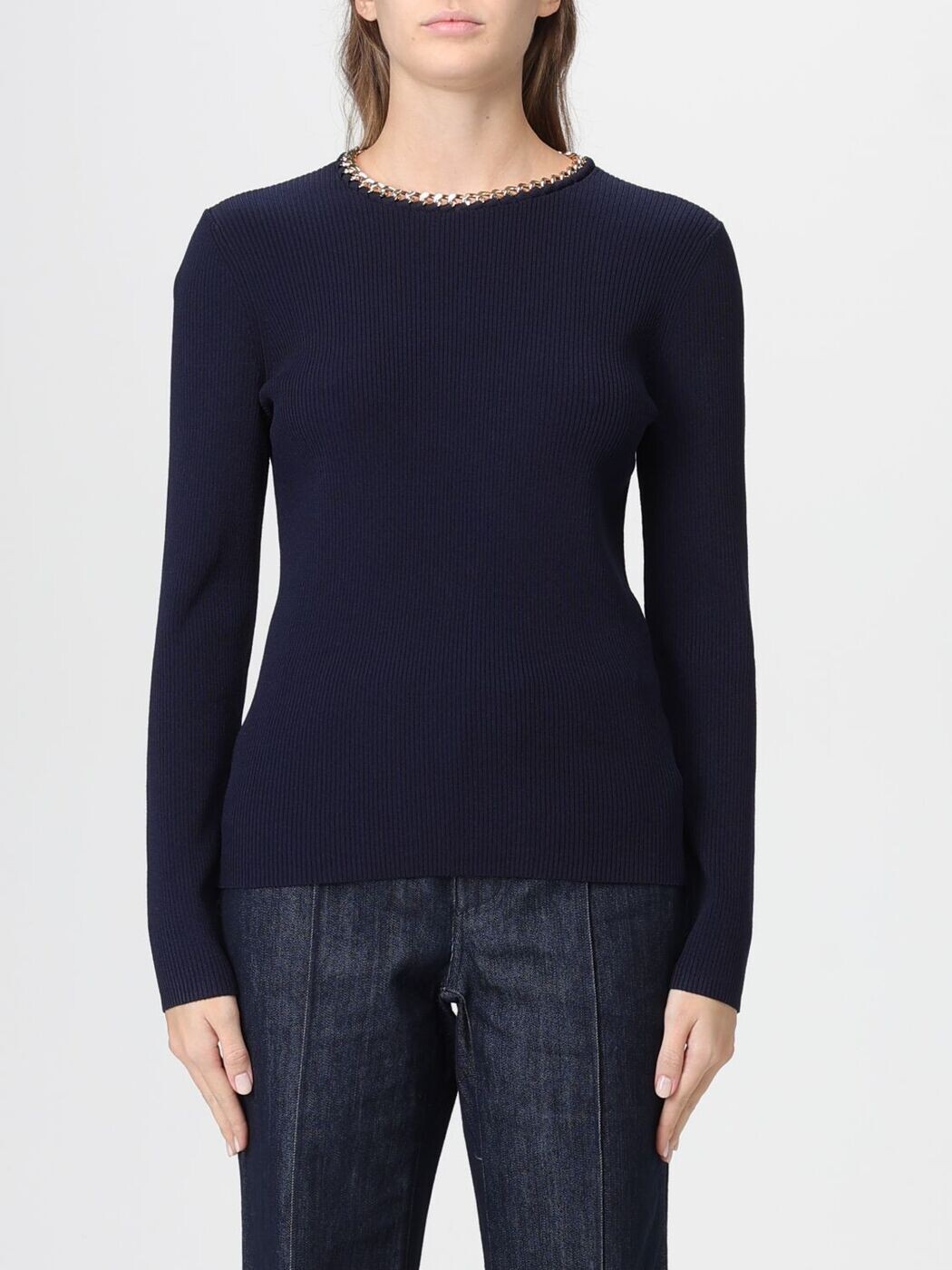 マイケルコース MICHAEL KORS セーター ニットウェア レディース ブルー Knitwear MF561CJ33D Blue 関税 送料無料 2025AW gi|BRANDSHOP「il Tesoro」