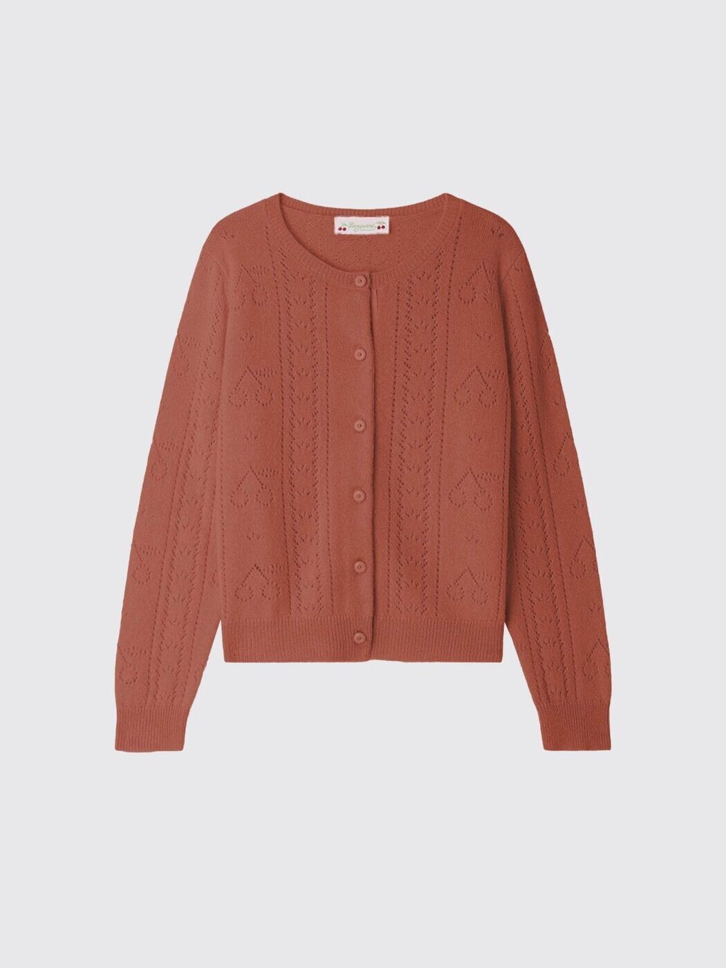 ボンポワン BONPOINT クルーネックジャンパー 編み物お召しもの ガールズ オレンジ色 Crew neck jumpers W05GCAK00034 関税 貨物輸送無料 2025AW gi
