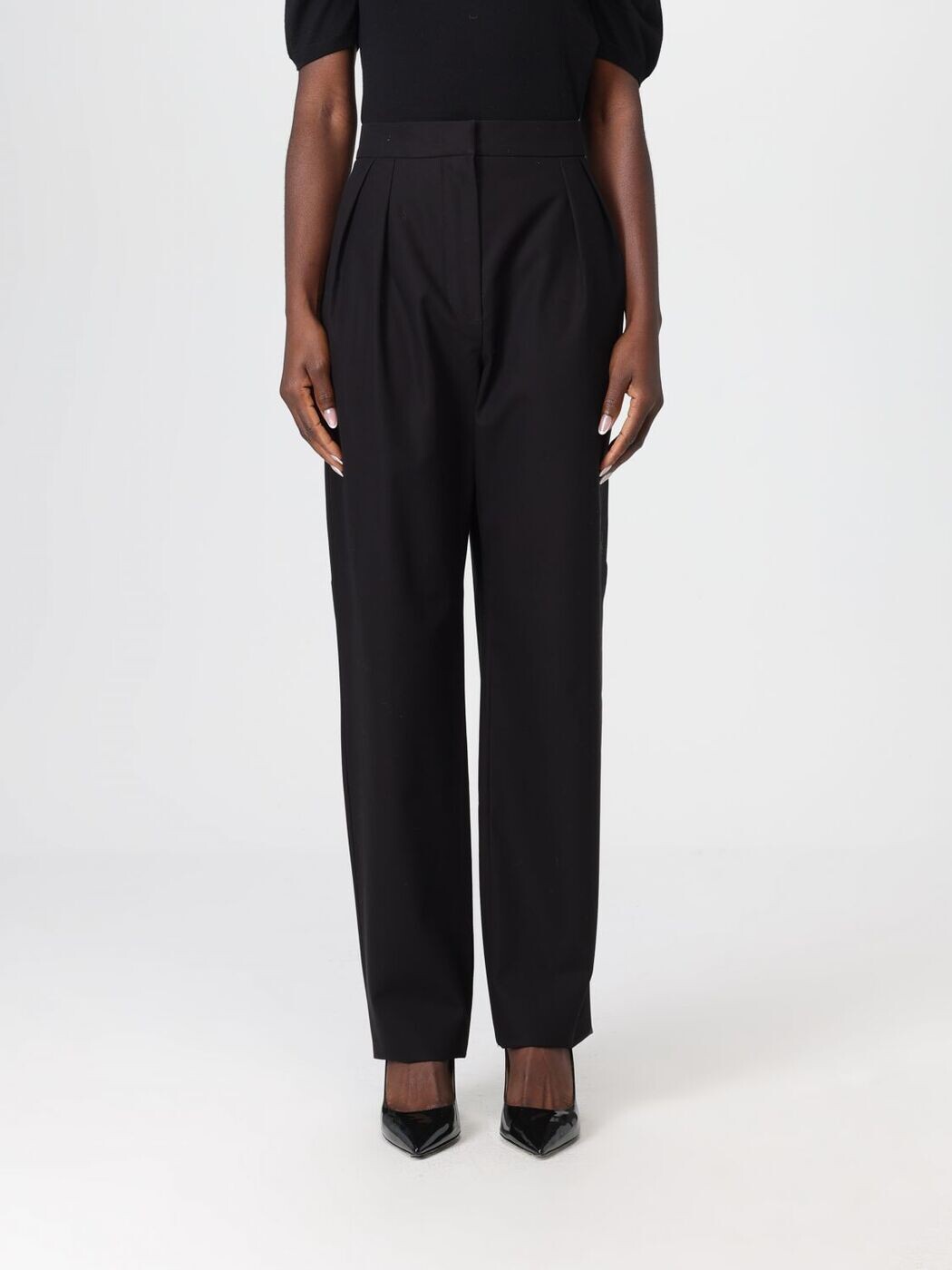 マックス マーラ MAX MARA ズボン パンツ レディース ブラック Trousers 1136045106 Black 関税 送料無料 2025AW gi｜BRANDSHOP「il Tesoro」