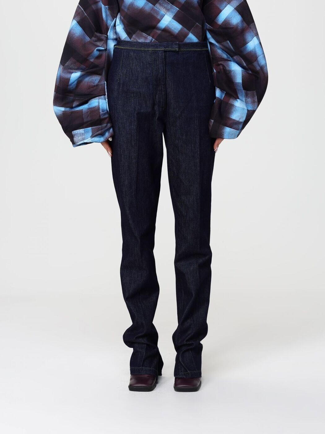 ドリス ヴァン ノッテン DRIES VAN NOTEN デニム レディース Jeans 0109542381 Indigo 関税 送料無料 2025AW gi|BRANDSHOP「il Tesoro」