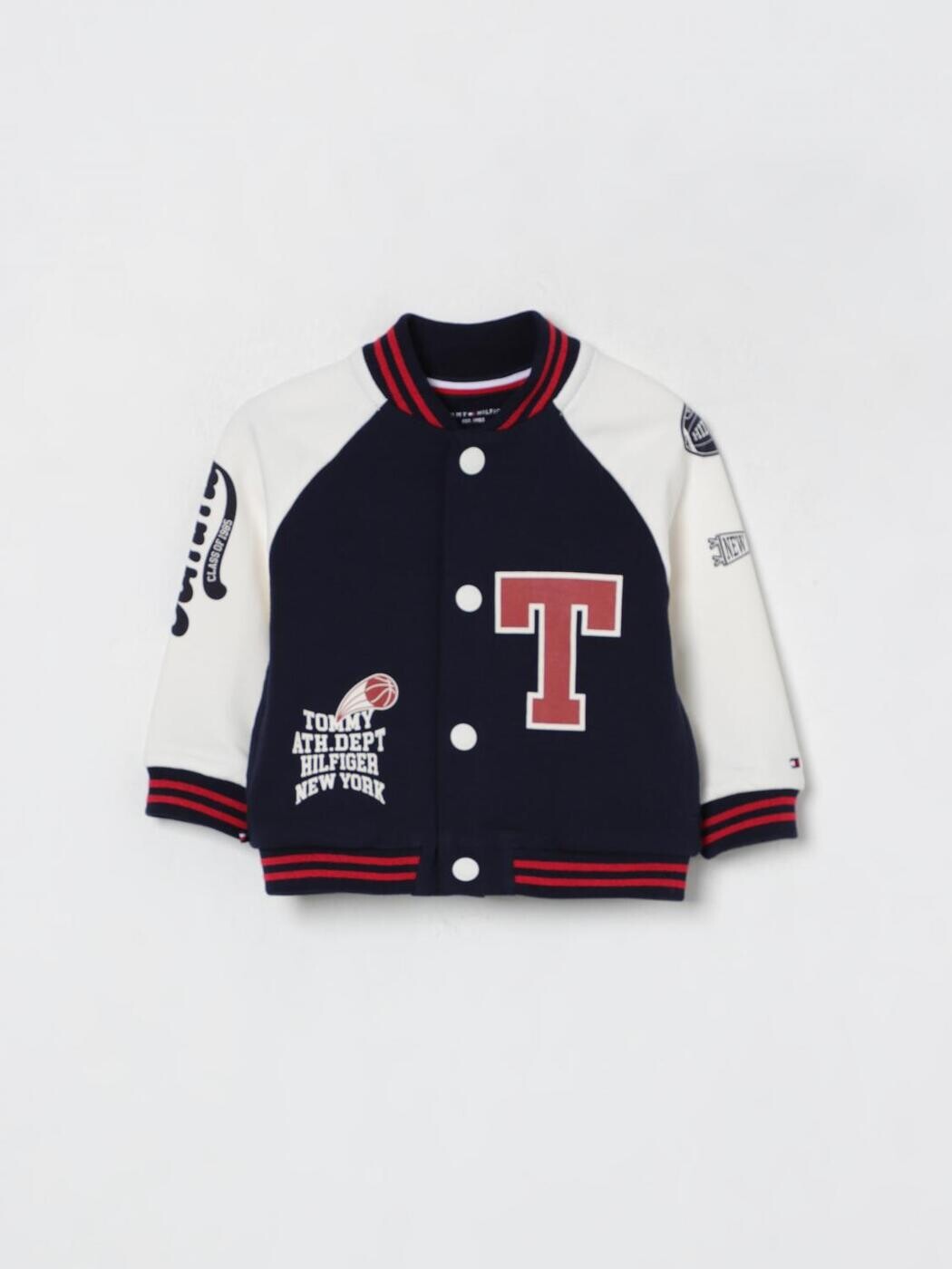 トミー ヒルフィガー TOMMY HILFIGER 上衣 ベビーユニセックス 青碧 Jacket KN0KN02195 関税 貨物輸送無料 2025AW gi