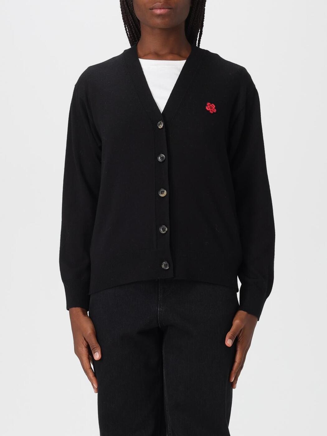ケンゾー KENZO セーター ニットウェア レディース ブラック Knitwear FF62CA7173LB Black 関税 送料無料 2025AW gi｜BRANDSHOP「il Tesoro」