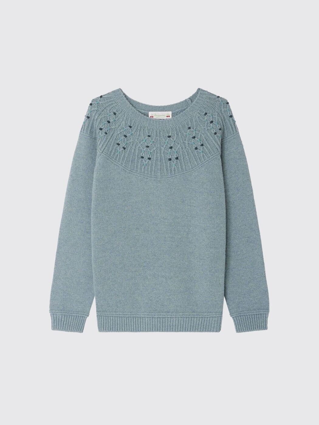 ボンポワン BONPOINT クルーネックジャンパー 編み物御召しもの ボーイズ Crew neck jumpers W05GJUK00016 関税 貨物輸送無料 2025AW gi