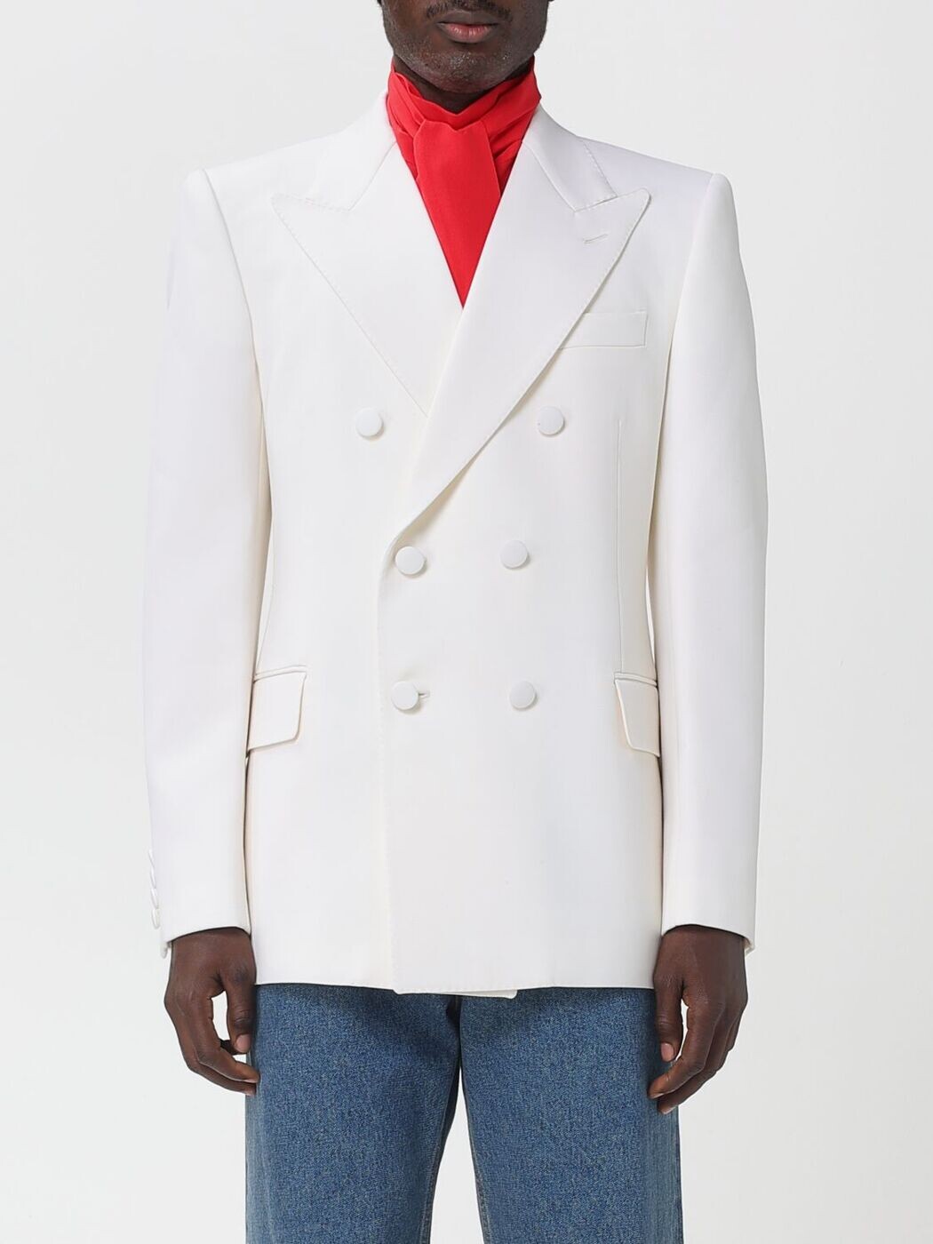 バレンチノ VALENTINO 上衣 メンズ 白いこと Jackets 7V0CEI118JM 関税 貨物輸送無料 2025AW gi