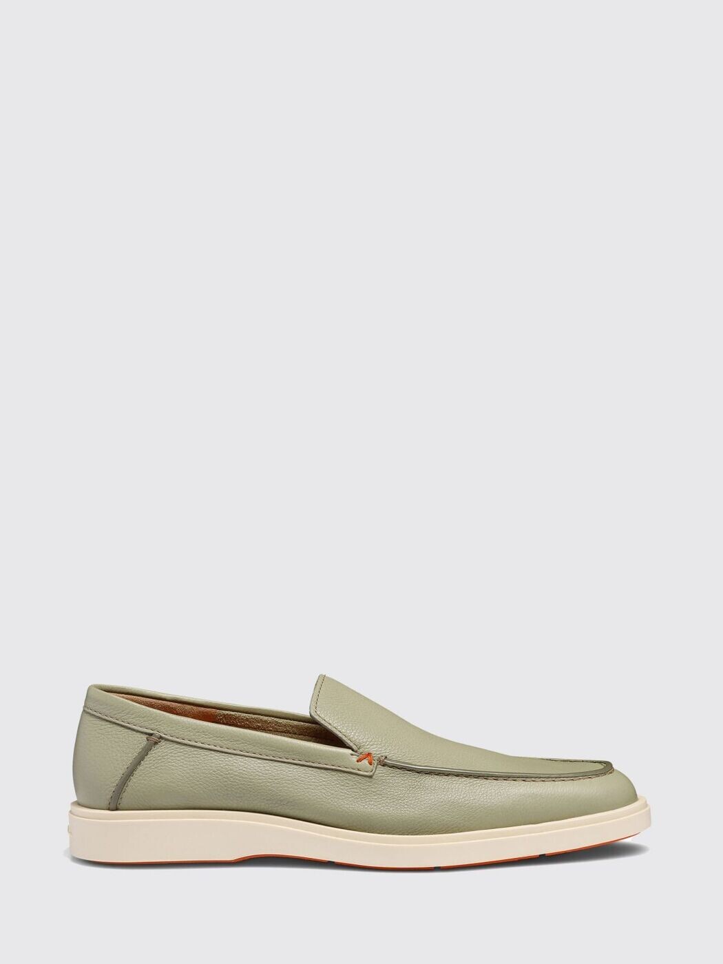 サントーニ SANTONI 置き目毛革 メンズ 緑であること Loafers MGDT17824TICSWLM 関税 貨物輸送無料 2025AW gi