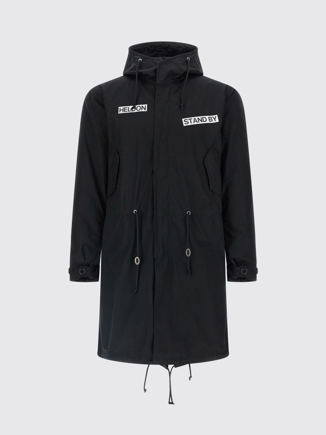 アンダー覆いかぶせる UNDERCOVER トレンチ 厚地の外套 メンズ 黒いこと Coats and Trench UC2E4310 関税 貨物輸送無料 2025AW gi