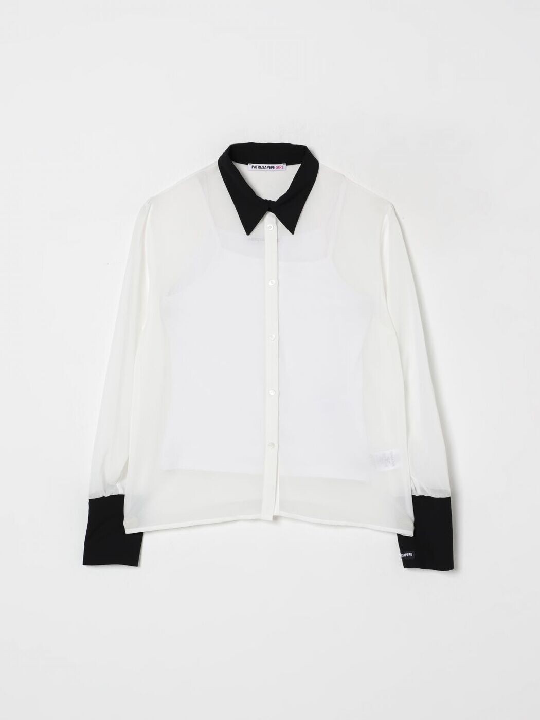 パトリツィア ペペ PATRIZIA PEPE フォーマルシャツ プルオーバー ガールズ 白いこと Formal shirts 7C0271A643 関税 貨物輸送無料 2025AW gi
