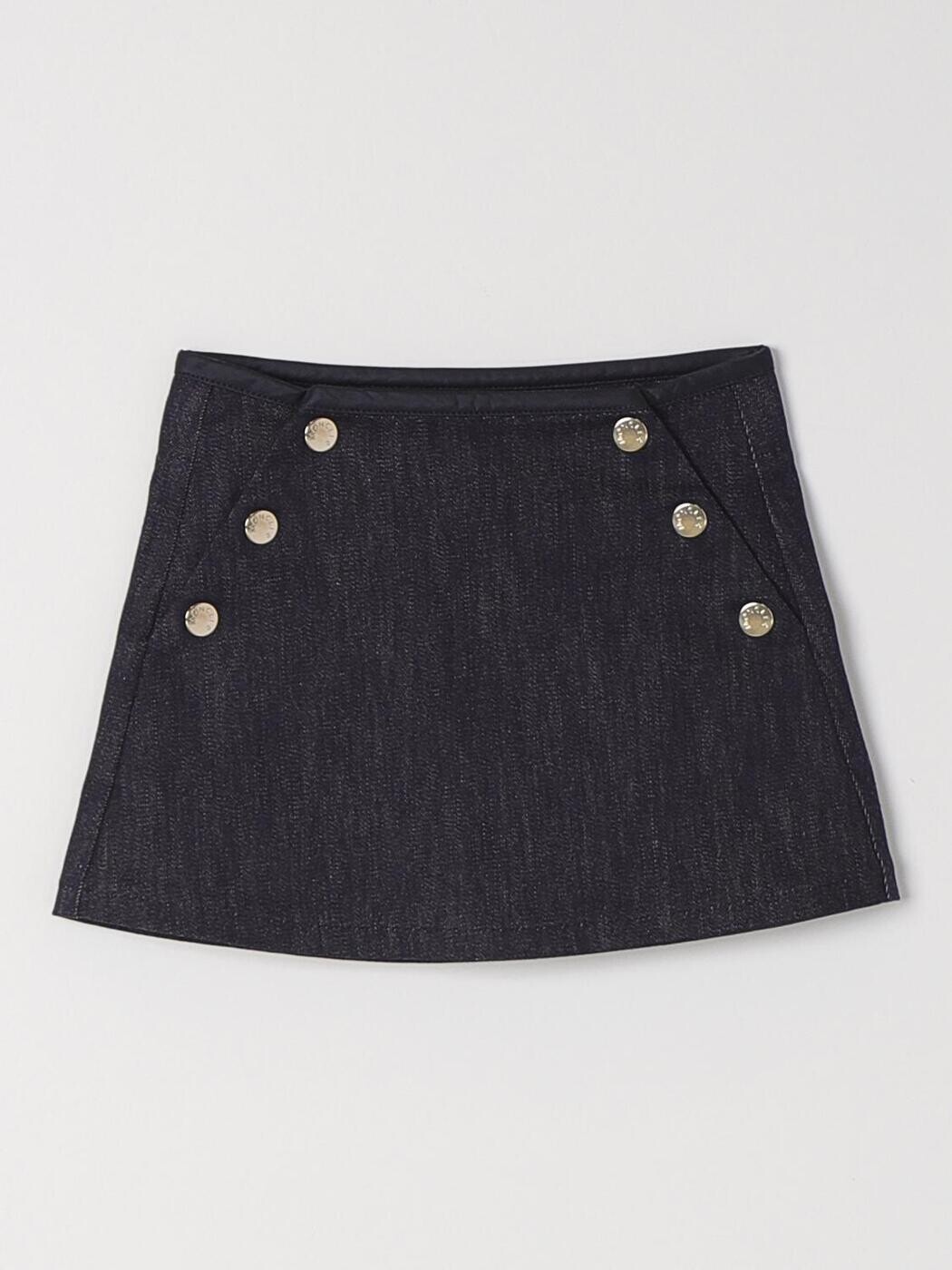 モンク軌跡 MONCLER ミニ御徒面子 スコート ガールズ 青碧 Mini-skirts 2D000035974Q 関税 貨物輸送無料 2025AW gi