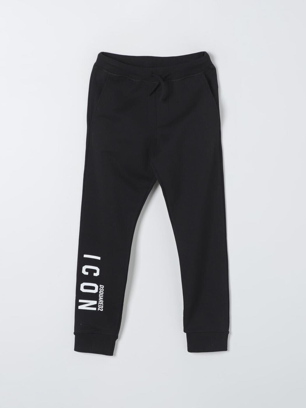 ディースクエアード DSQUARED2 パンツ ボーイズ ブラック Cargo trousers DQ1672D003G Black 関税 送料無料 2025AW gi｜BRANDSHOP「il Tesoro」