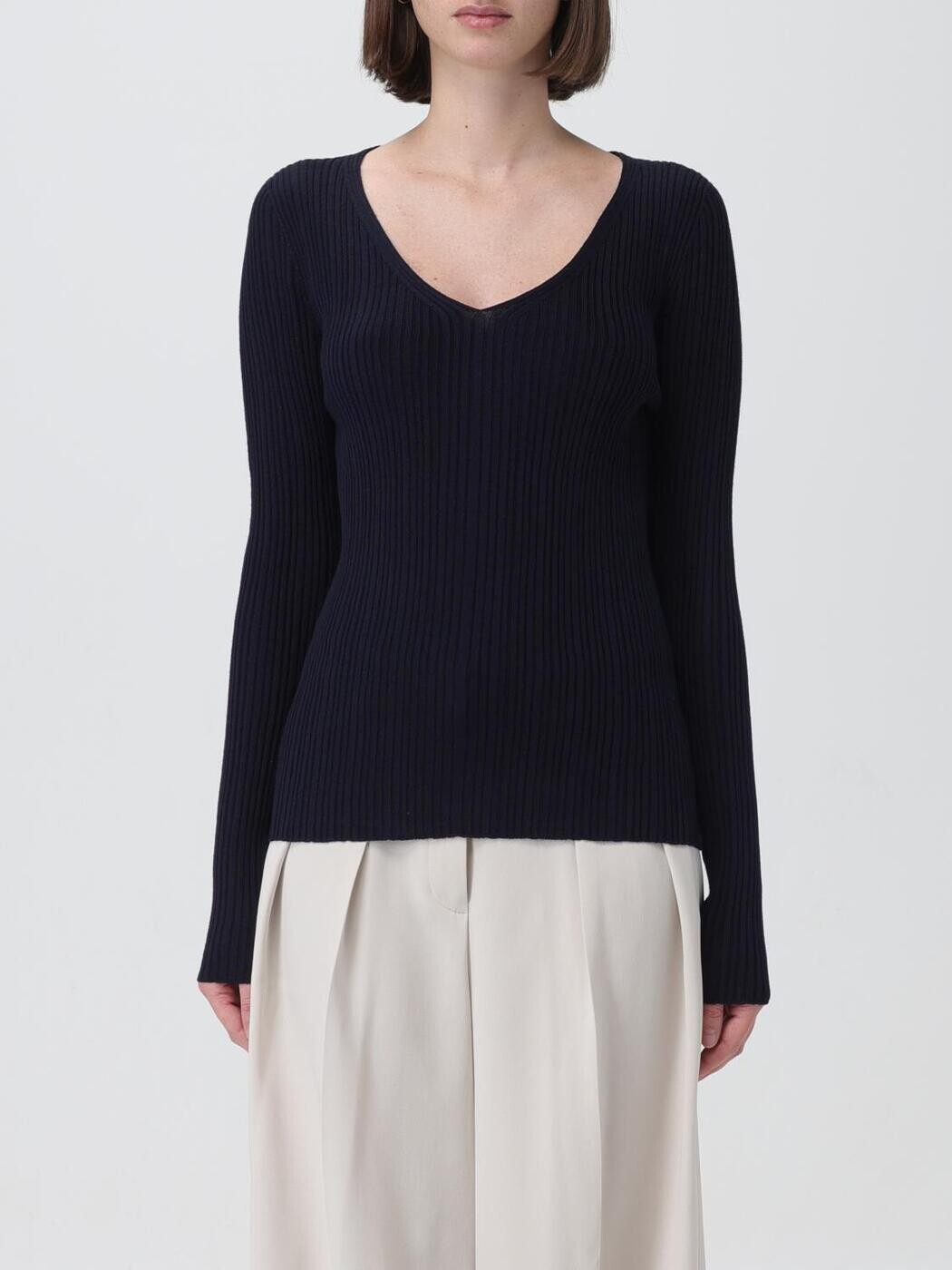 セオリー THEORY セーター ニットウェア レディース ネイビー Knitwear N1216712 関税 送料無料 2024SS gi