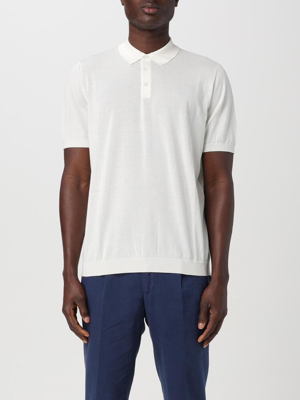 ドルモア DRUMOHR ポロシャツ メンズ ホワイト Polo shirts D0GN202 White 関税 送料無料 2025AW gi｜BRANDSHOP「il Tesoro」