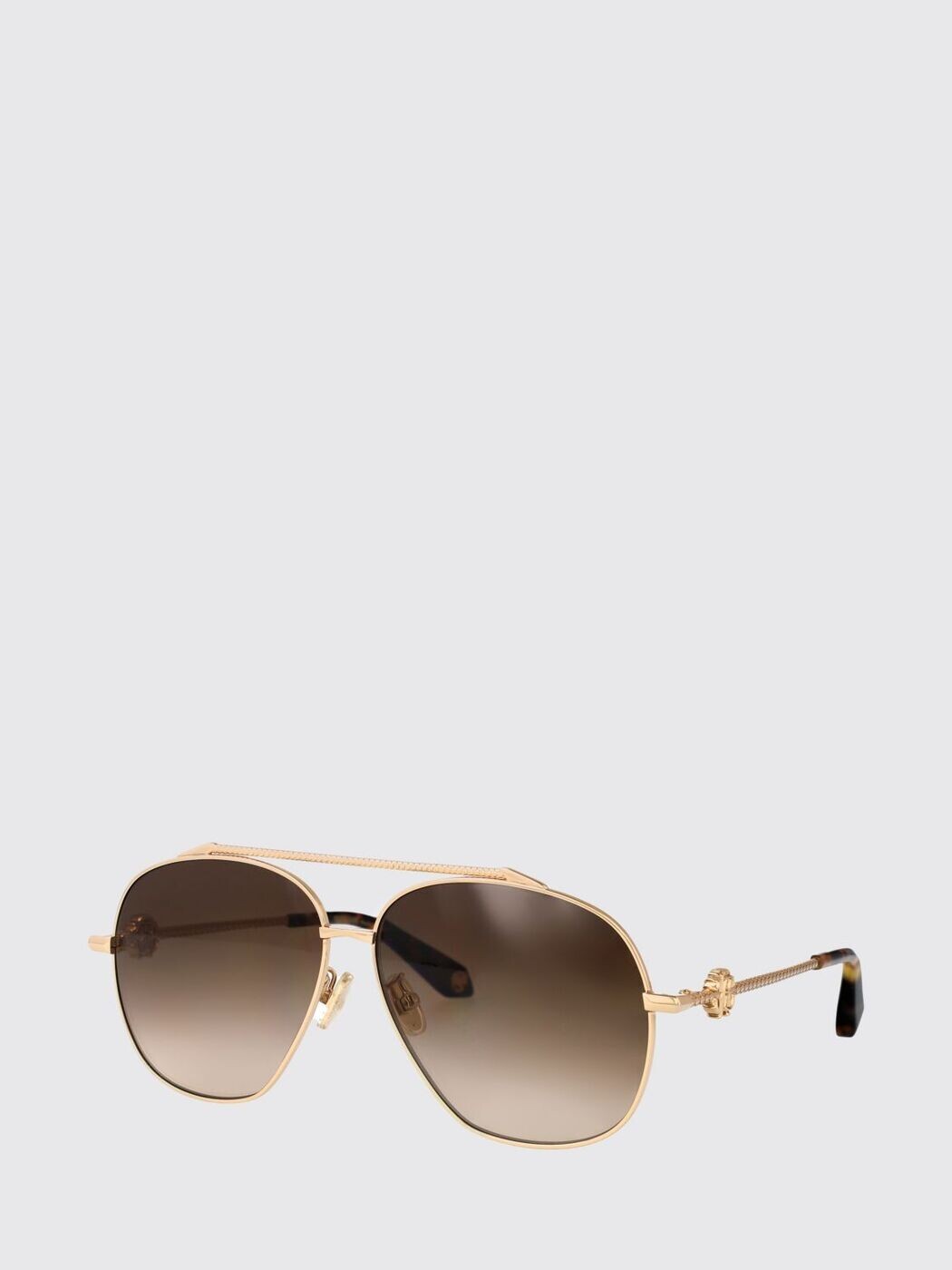 ロベルトカヴァリ ROBERTO CAVALLI 黒眼鏡 黒眼鏡・眼鏡 メンズ ゴールド Sunglasses SRC008V 関税 貨物輸送無料 2025AW gi 眼鏡・サングラス-バッグ・小物・ブランド雑貨