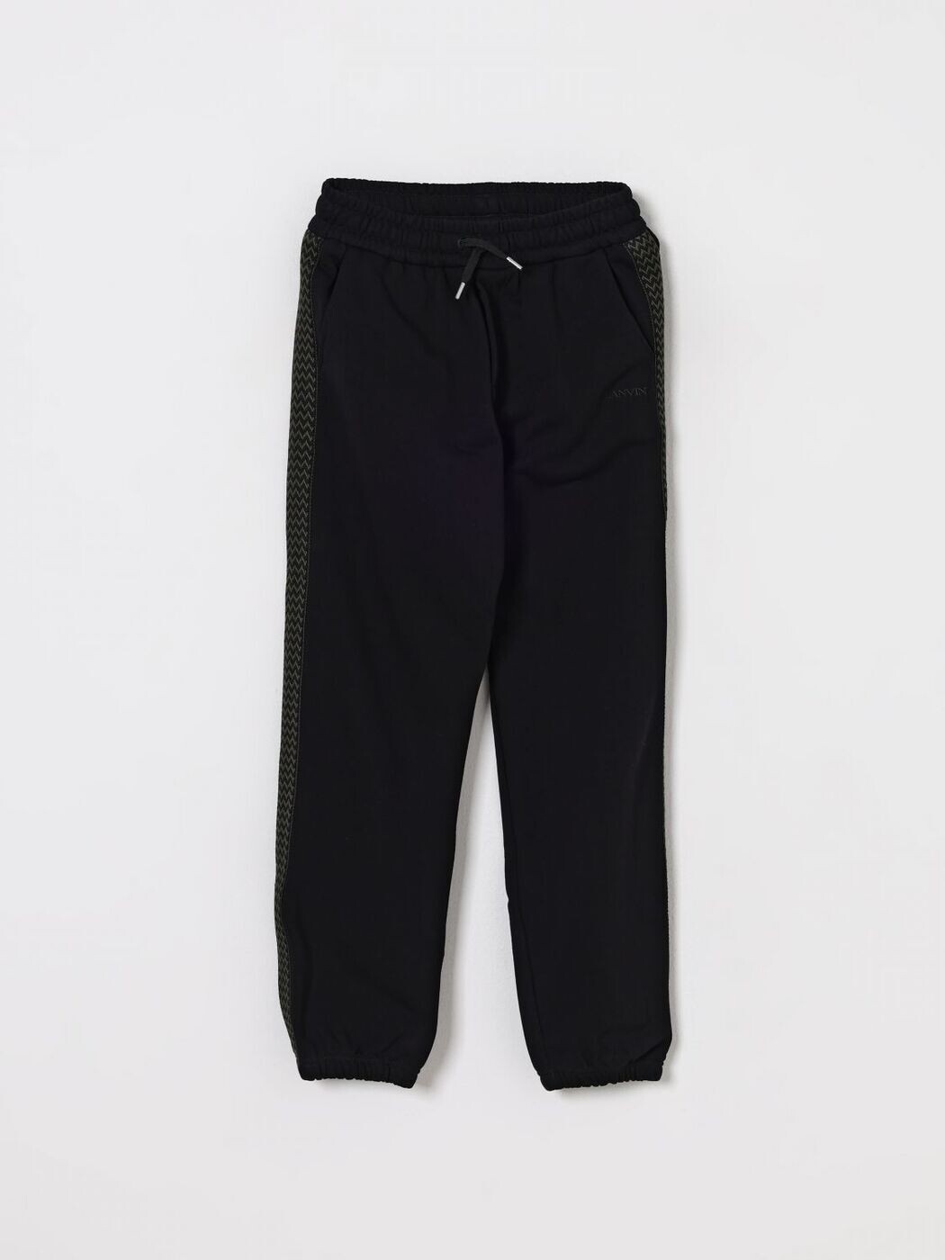 ランバン LANVIN ズボン下 ボーイズ 黒いこと Cargo trousers N30301 関税 貨物輸送無料 2025AW gi