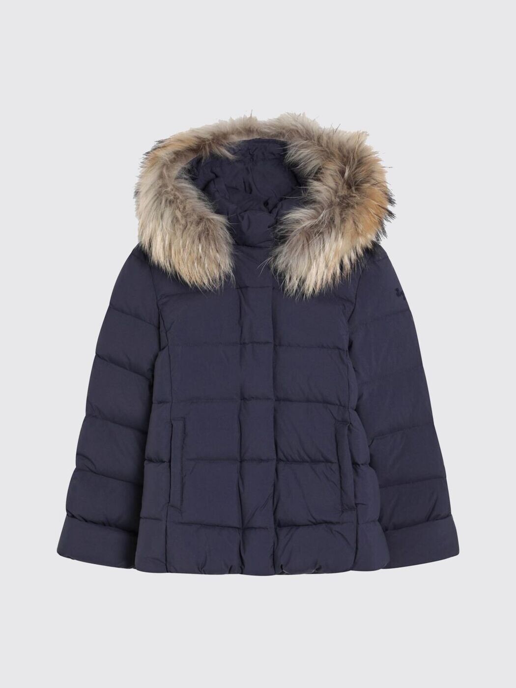 イルグッフォ IL GUFO バイカージャケット 上衣 ガールズ 青碧 Biker jackets A25GGM0007N0108 関税 貨物輸送無料 2025AW gi