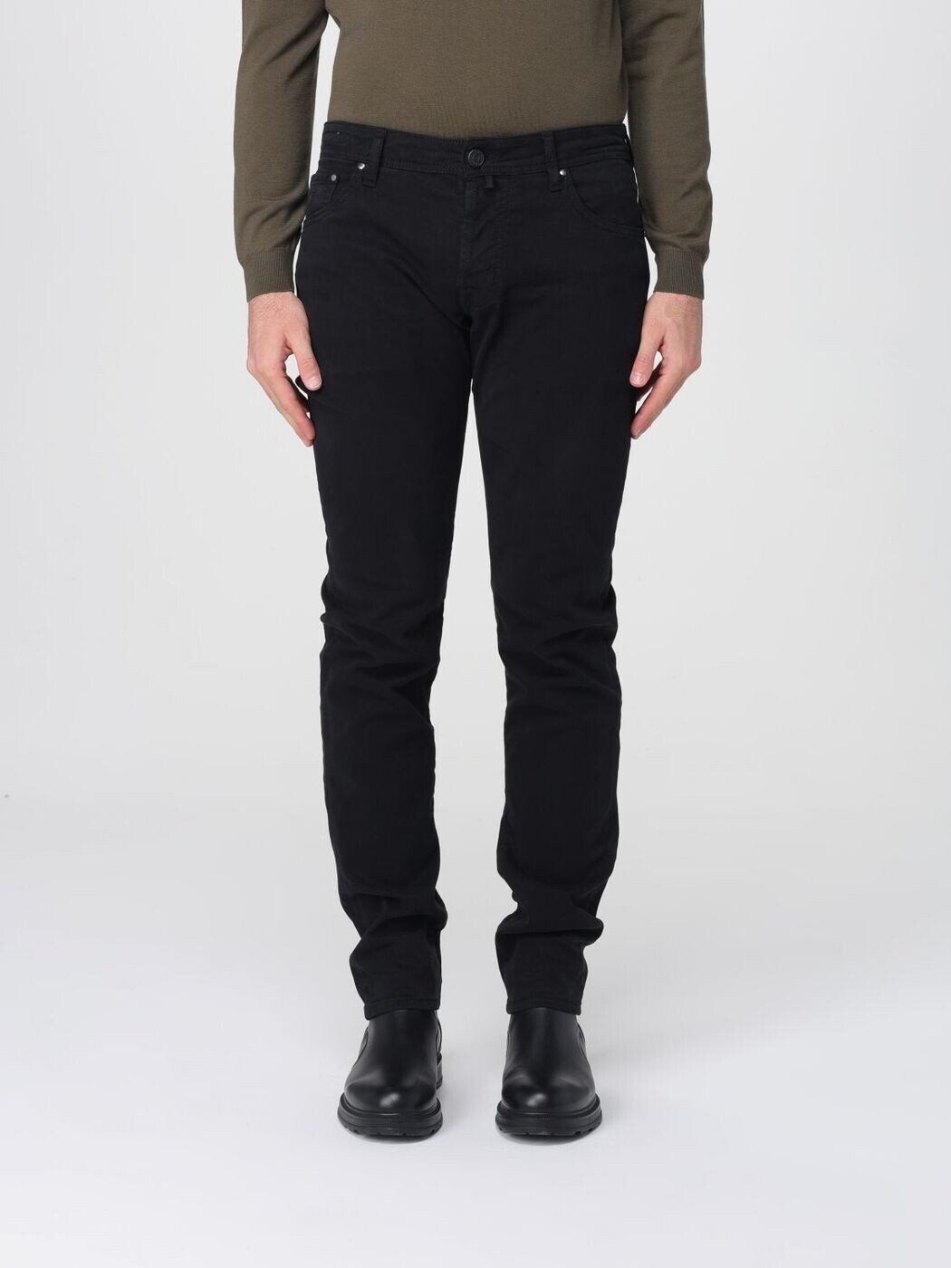 ヤコブ コーエン JACOB COHEN ズボン パンツ メンズ ブラック Trousers JUMQE007036S4216TR Black 関税 送料無料 2025AW gi|BRANDSHOP「il Tesoro」