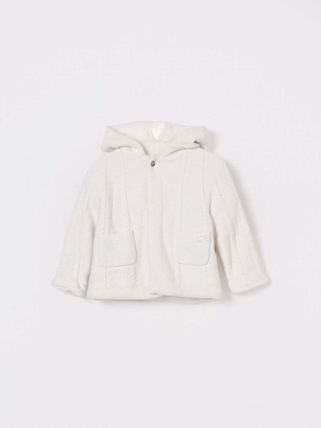 タルティーヌエショコラ TARTINE ET CHOCOLAT 厚地の外套 ベビーユニセックス 白いこと Coats TZ240000 関税 貨物輸送無料 2025AW gi