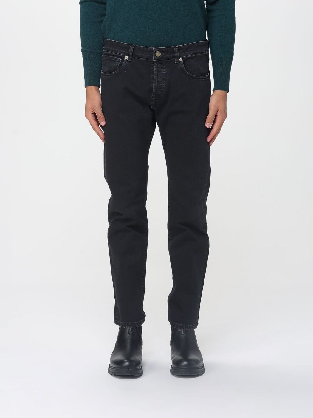 インコテックス INCOTEX デニム メンズ ブラック Jeans S0003CJ0003 Black 関税 送料無料 2025AW gi|BRANDSHOP「il Tesoro」