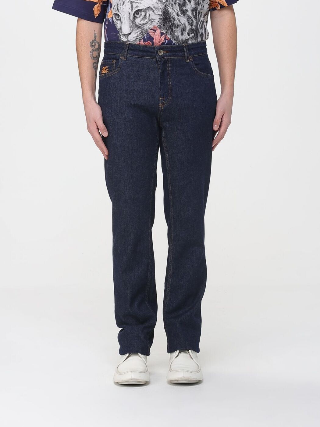 エトロ ETRO デニム メンズ ブルー Jeans MRNB0004AD333 Blue 関税 送料無料 2026SS gi|BRANDSHOP「il Tesoro」