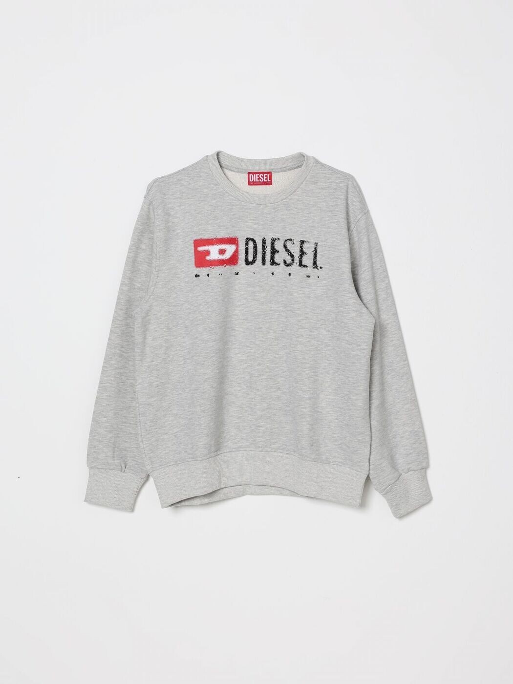 ディーゼル DIESEL クルーネックジャンパー ニットウェア ボーイズ グレー Crew neck jumpers J02483KYAZ3 関税 送料無料 2026SS gi