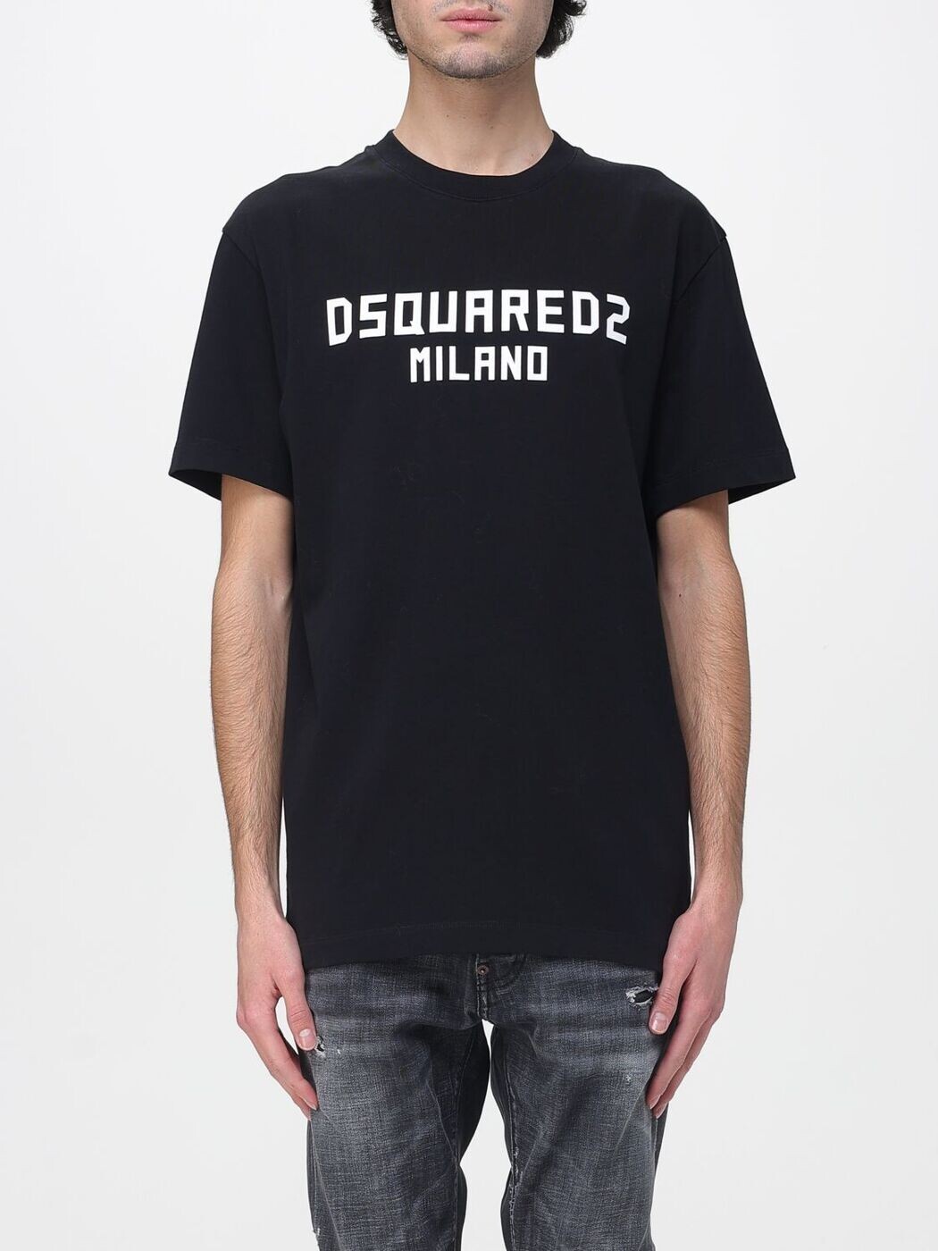 ディースクエアード DSQUARED2 Tシャツ メンズ ブラック T-shirts S74GD1520D20106 Black 関税 送料無料 2026SS gi|BRANDSHOP「il Tesoro」