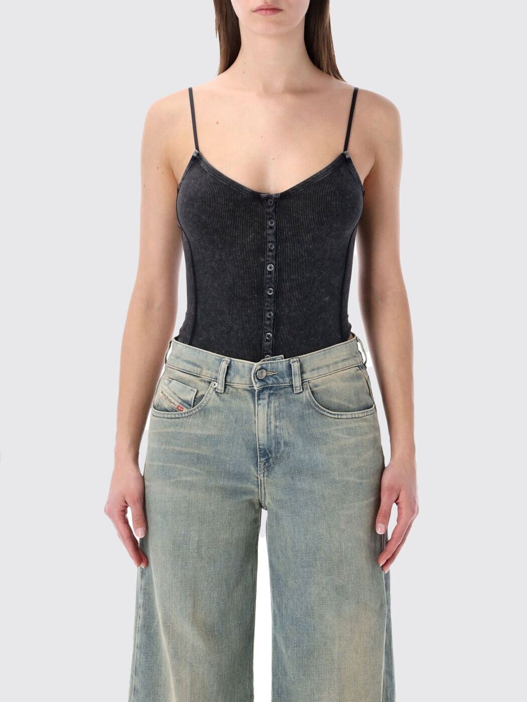 ディーゼル DIESEL プルオーバー トップス レディース 黒いこと T-shirts and tops A203600DCCQ 関税 貨物輸送無料 2026SS gi
