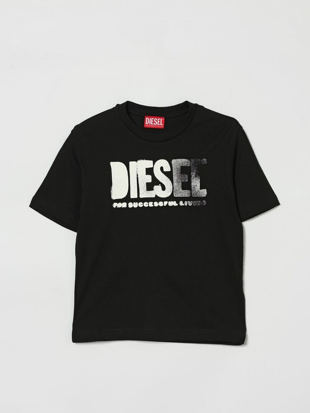 ディーゼル DIESEL ロング捩りプルオーバー プルオーバー ボーイズ 黒いこと Long sleeve t-shirts J025870GRAI 関税 貨物輸送無料 2026SS gi