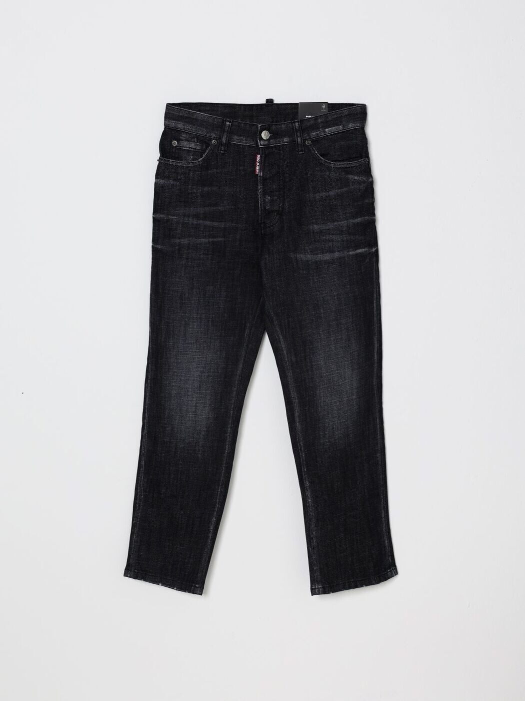 ディースクエアード DSQUARED2 レギュラーフィットジーンズ ジーンズ ボーイズ 黒いこと Regular fit jeans DQ2241D0ABS 関税 貨物輸送無料 2026SS gi