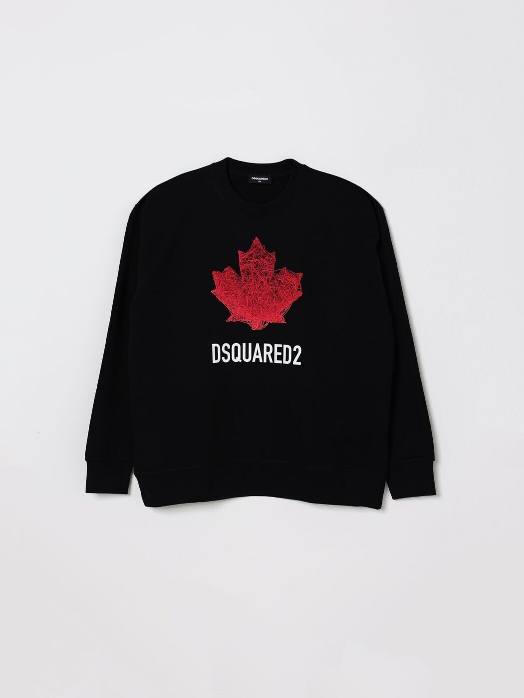 ディースクエアード DSQUARED2 クルーネックジャンパー 編み物御召しもの ボーイズ 黒いこと Crew neck jumpers DQ3193D0AGW 関税 貨物輸送無料 2026SS gi