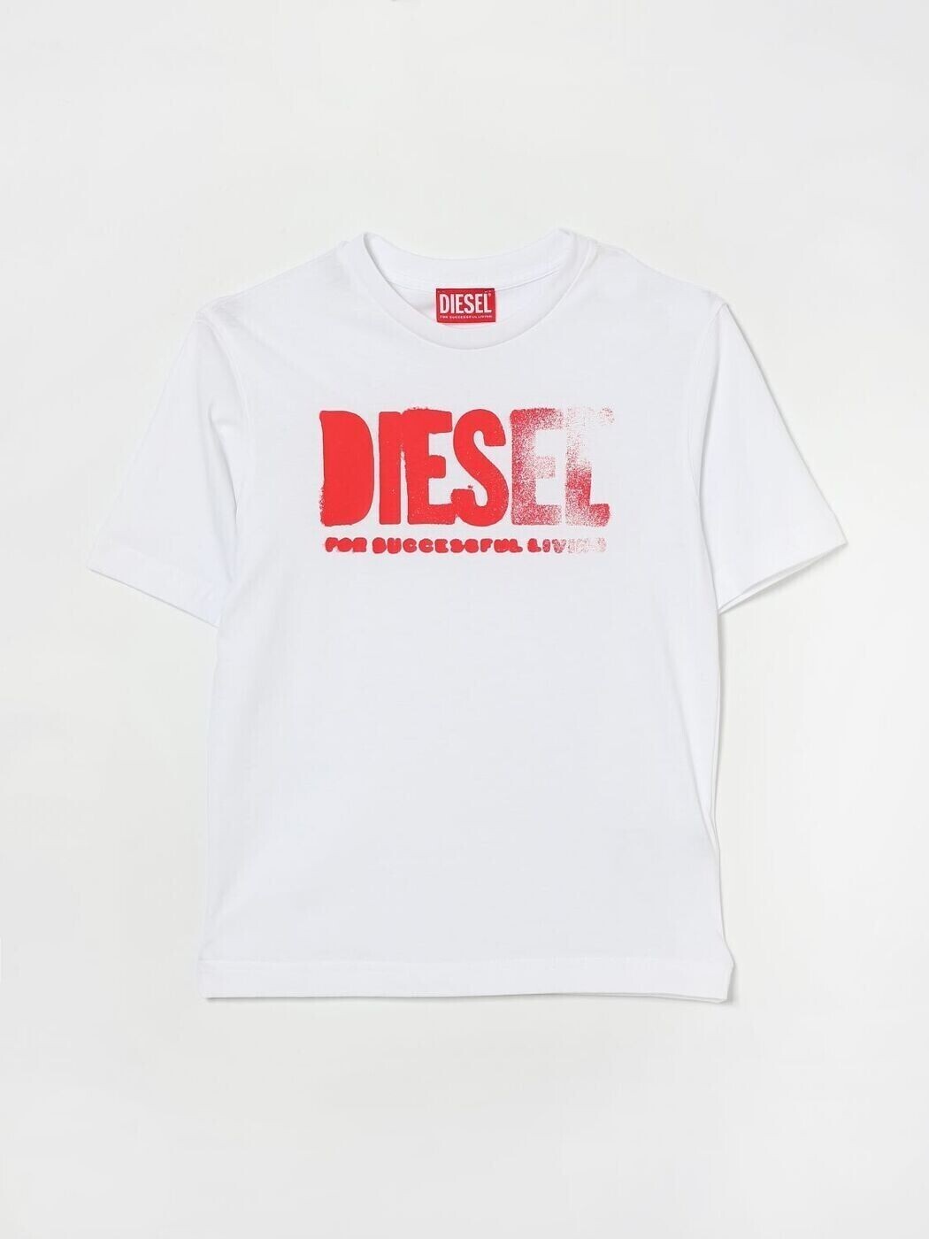 ディーゼル DIESEL ロング捩りプルオーバー プルオーバー ボーイズ 白いこと Long sleeve t-shirts J025870GRAI 関税 貨物輸送無料 2026SS gi
