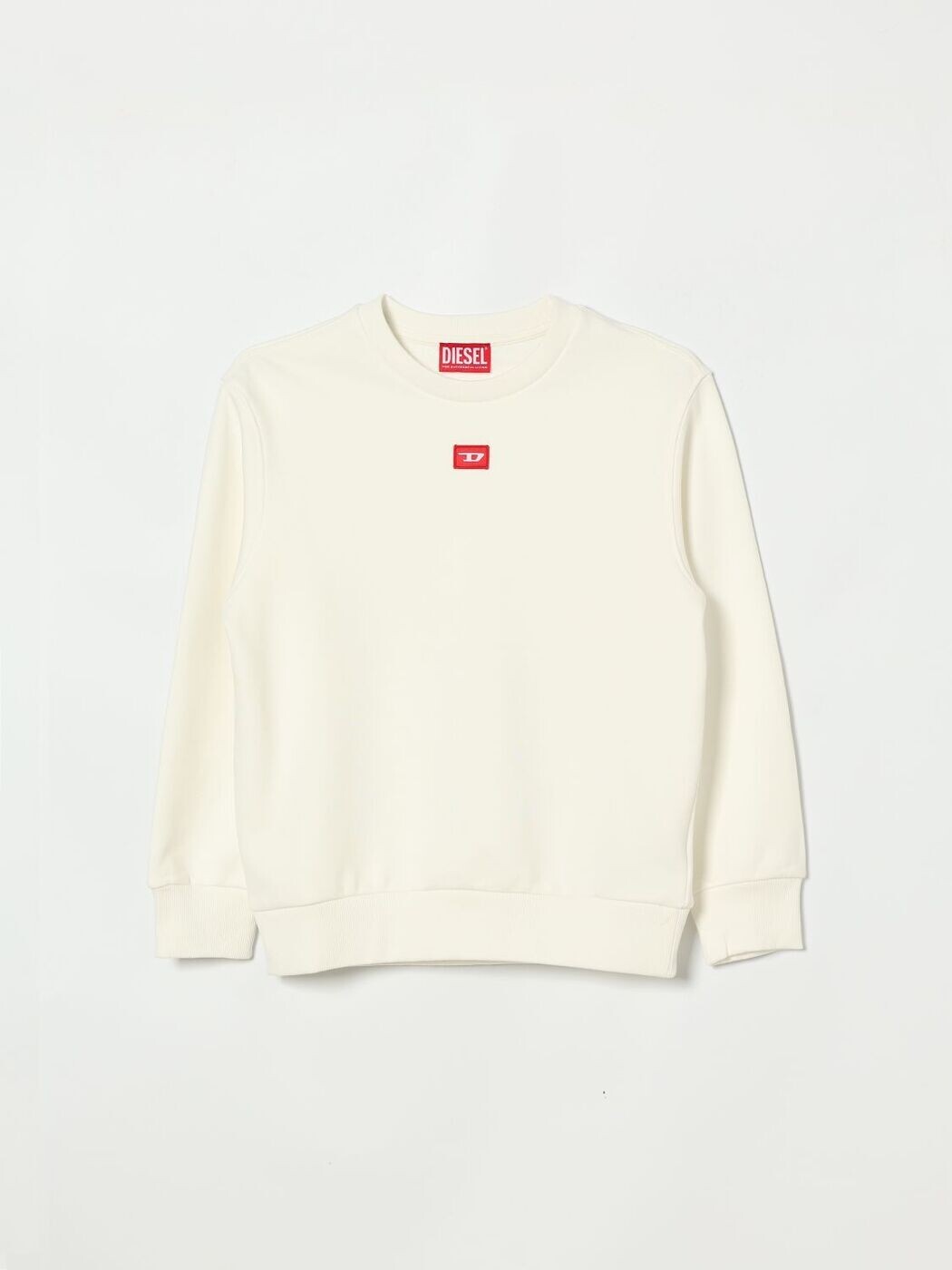 ディーゼル DIESEL クルーネックジャンパー ニットウェア ボーイズ ホワイト Crew neck jumpers J026290GEAD 関税 送料無料 2026SS gi