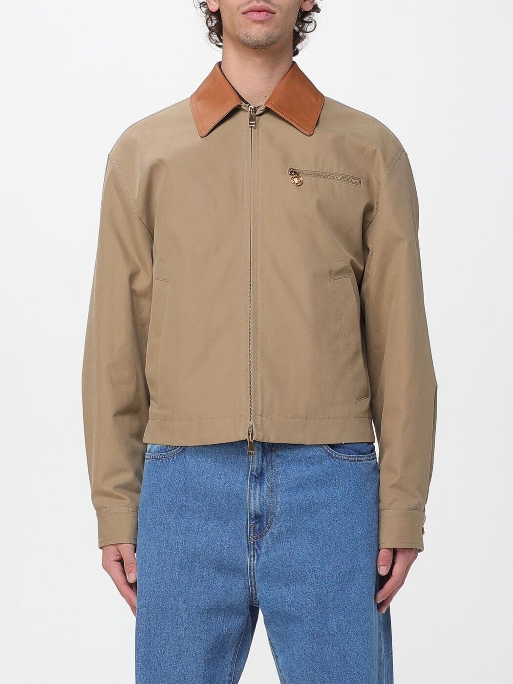 ヴェルサーチ VERSACE 上衣 メンズ 赤銅色 Jackets 10222441A16802 関税 貨物輸送無料 2026SS gi