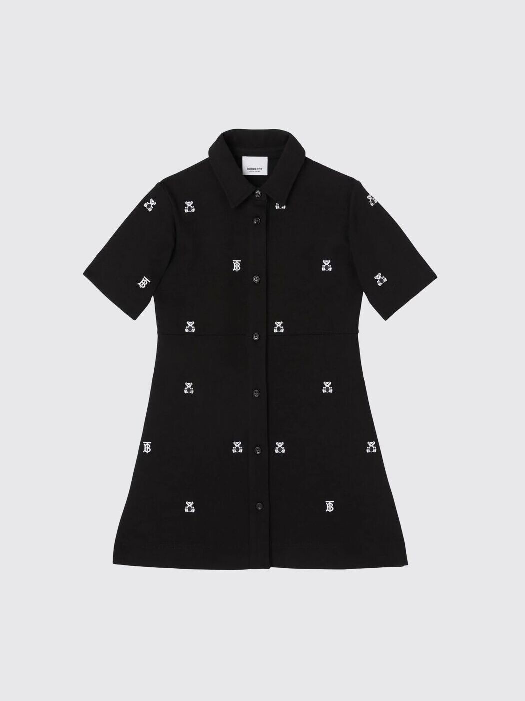 バーバリー BURBERRY ロング御召しもの 御召しもの ガールズ 黒いこと Long dresses 8061683 ~ 関税 貨物輸送無料 2025AW gi