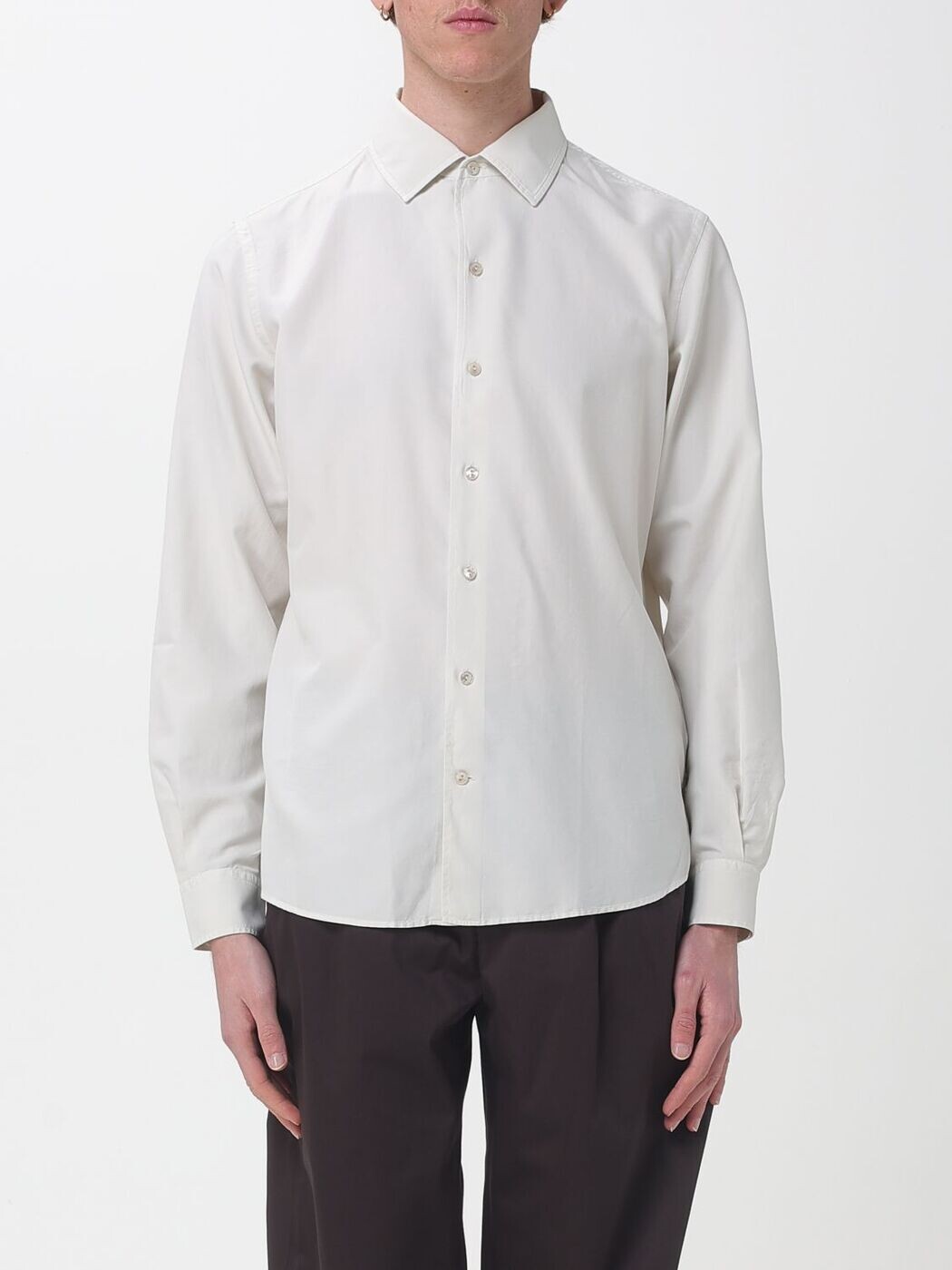 アニオナ AGNONA シャツ メンズ グレー Shirts TD07U1 U2084 Grey 関税 送料無料 2026SS gi|BRANDSHOP「il Tesoro」