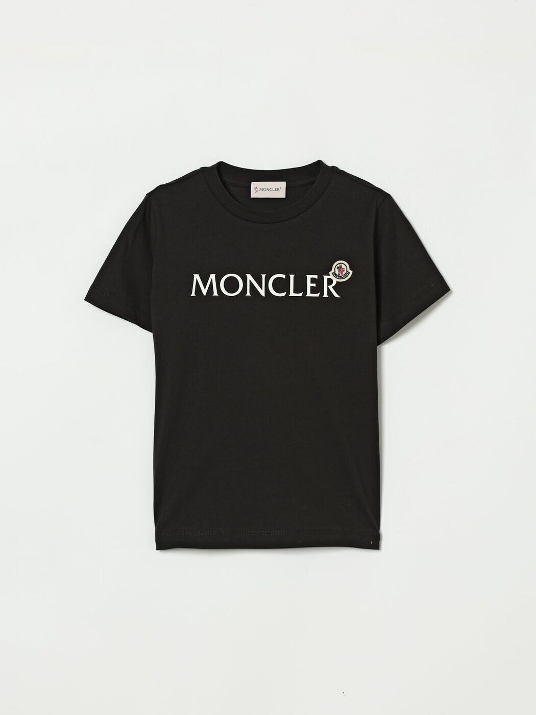 モンク軌跡 MONCLER ロング衣袂ティーシャツ ティーシャツ ボーイズ 黒いこと Long sleeve t-shirts 8C0001089AFV 関税 貨物輸送無料 2026SS gi