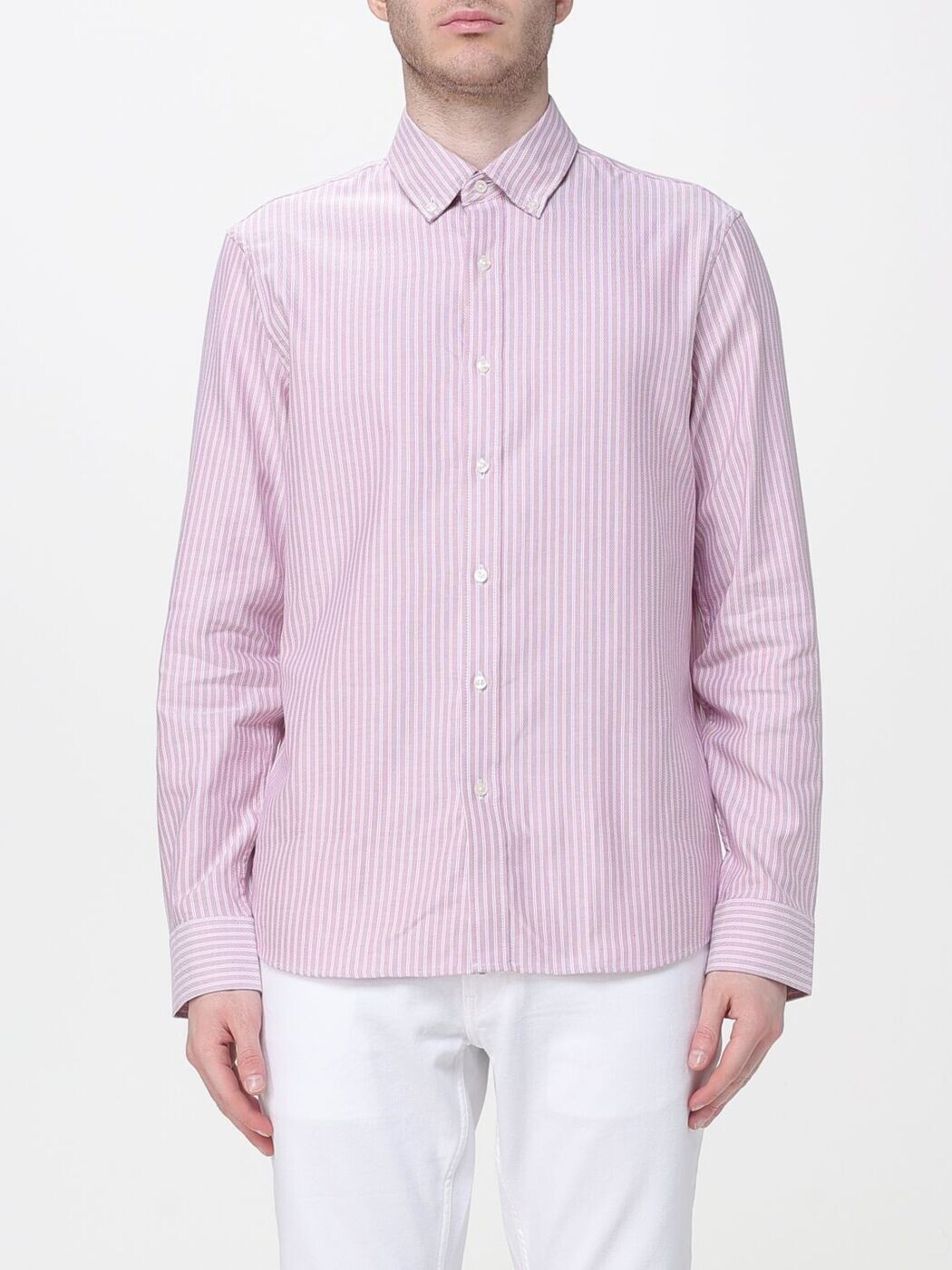 マイケル教科課程 MICHAEL KORS プルオーバー メンズ サクラ色 Shirts CR640AFKEV 関税 貨物輸送無料 2026SS gi