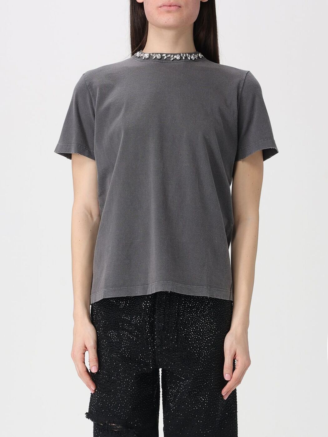 ゴールデン グース デラックス ブランド GOLDEN GOOSE ポロシャツ Tシャツ レディース T-shirts and polo shirts GWP01220P000670 Charcoal 関税 送料無料 2026SS gi｜BRANDSHOP「il Tesoro」